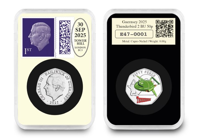 2025 Datestamp Thunderbirds 50P Set Web Images (DY) 4