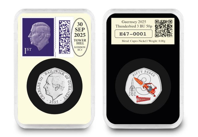 2025 Datestamp Thunderbirds 50P Set Web Images (DY) 5