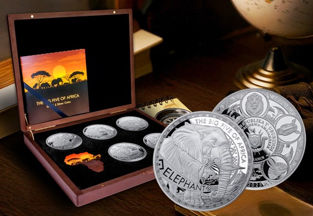 The Big Five Of Africa Silver Coins Lifestyle 01