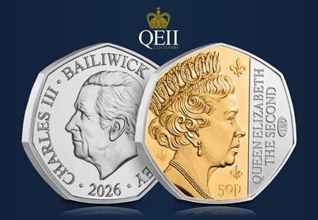 Own the 2026 Queen Elizabeth II 50p Coin, officially released by Buckingham Palace to mark Her Late Majesty's Centenary and the closing chapter of a record-breaking reign. 