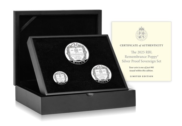 PB 2025 RBL Silver Sovereign Set Box Shot