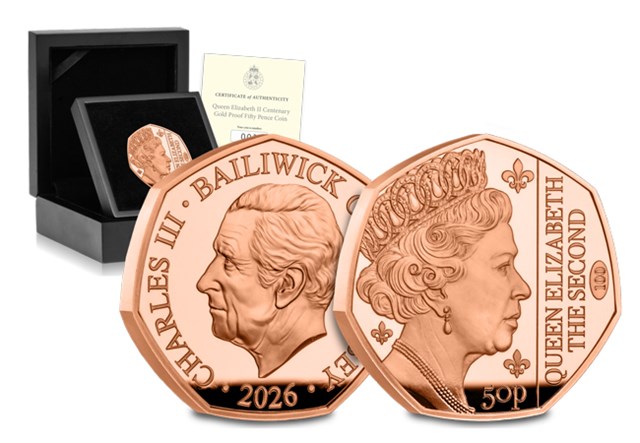 Titles Of QEII Centenary Premium 50Ps Range Images 6