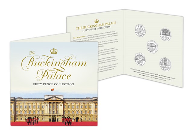 Buckingham Palace BU 50P Set Pack Shot