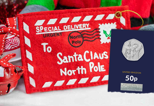 2025 Snowman 50P Envelope