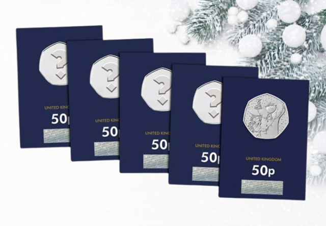 Snowman 50P Stocking Mystery 50Ps