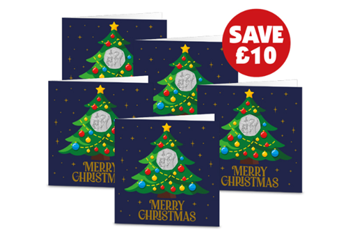 Snowman Christmas Card 50P Bundle