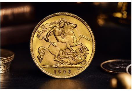 The 1926 Gold Sovereign has been minted in 22 Carat Gold. From the year of Her Late Majesty's birthday, with a certificate of authenticity branded for the centenary of Her Late Majesty's birth.