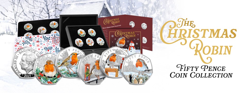 The Christmas Robin 50p Coin Collection