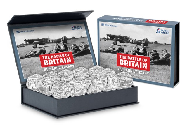2025 Battle Of Britain BU 50P Set Box Shot
