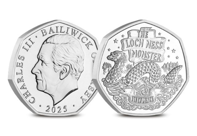 DN 2025 Loch Ness Monster Bu 50P Coin Cover Product Images 4