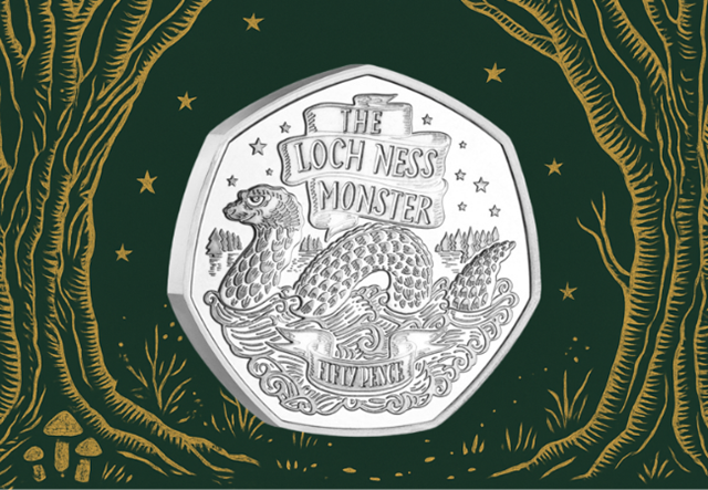 2025 Loch Ness Monster 50P