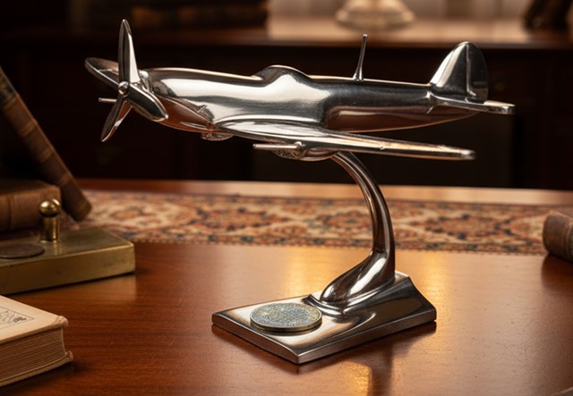 Spitfire Model Statue Images Side Angle 1300X900