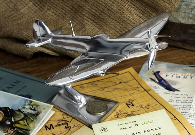 Spitfire With WW2 Crown Lifestyle