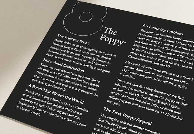 Poppy £1 Pack Page Close Up