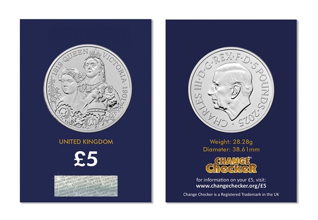 CC UK 2025 Queen Victoria's 125Th Front Back Of CC Card