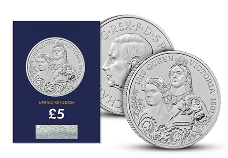 The Royal Mint have struck an official £5 coin to celebrate the life of Queen Victoria. It is struck to a Brilliant Uncirculated quality and arrives encapsulated in Change Checker packaging.