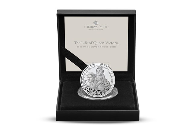TWC Silver Proof UK 2025 Queen Victoria's 125Th Box