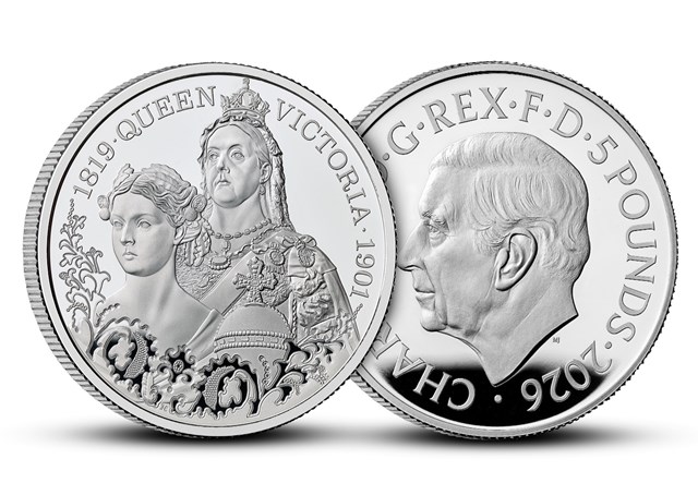 TWC Silver Proof UK 2025 Queen Victoria's 125Th OBVREV