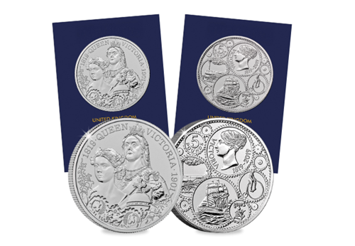 Queen Victoria Coin Pair