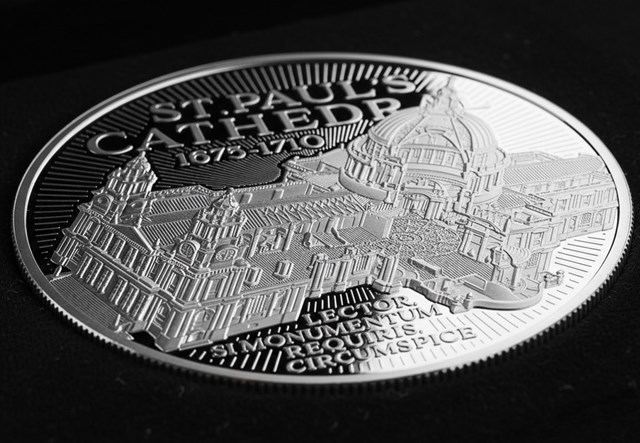 St Pauls Cathedral Sculptors Brass In Box