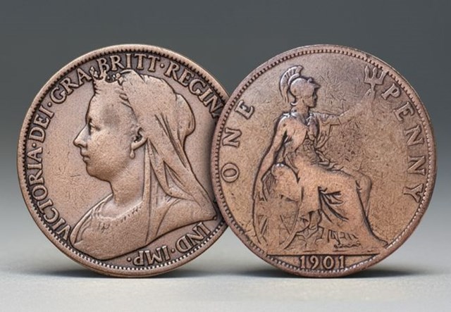 Queen Victoria’S Last Penny – Obverse Reverse Pp Size