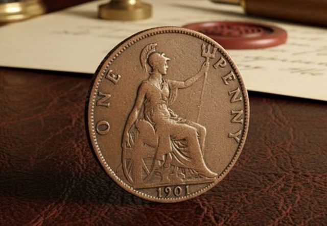Queen Victoria’S Last Penny – The 125Th Anniversary Edition Obverse Lifestyle Image On Desk 1200X628 Pp Size