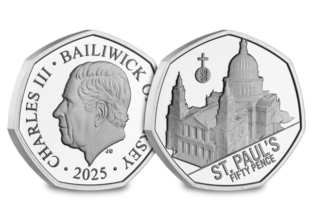 Cathedrals BU 50P Set St. Paul S OBV REV