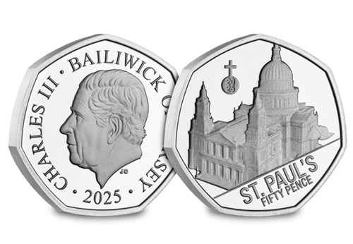 Cathedrals BU 50P Set St. Paul S OBV REV