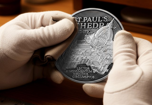 St Pauls Cathedral Sculptors Brass In Hand Workshop BW