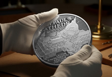Discover the FIRST-OF-ITS-KIND St Paul’s Cathedral Kilo Coin – an exclusive Sculpture Coin Masterpiece. Limited to 995 pieces and available only from The Westminster Collection