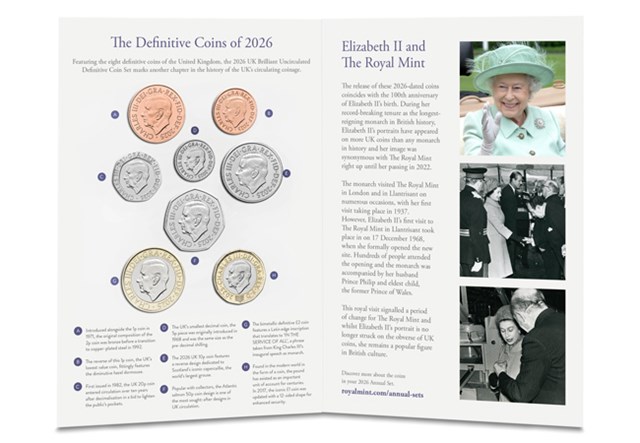 AT 2026 Annual Coins Images Definitive Set 4