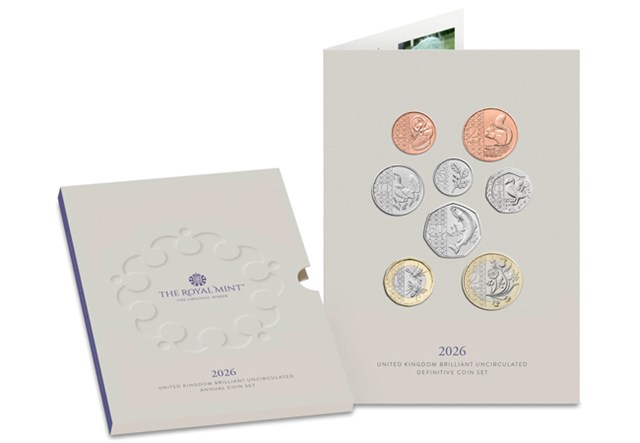 AT 2026 Annual Coins Images Definitive Set 5