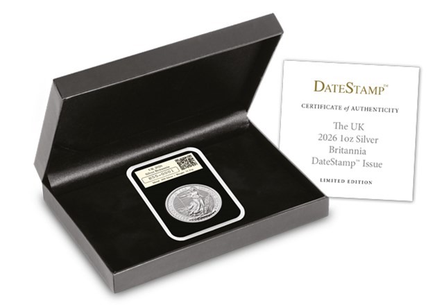 UK 2026 1Oz Silver Britannia Datestamp Issue Product Page CL 2