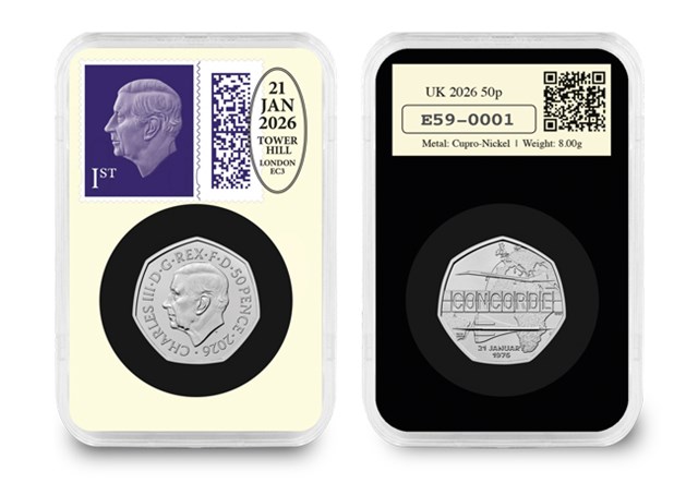 Datestamp UK 2026 Concorde 50P Product Images CL 2