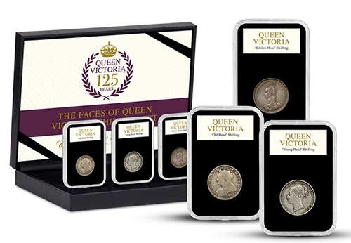 HME9 QV The Faces Of QV Shilling Box Set 650X450