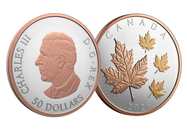 2026 Canada Maple Leaves In Motion Obv Rev