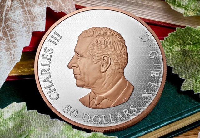 2026 $50 Fine Silver Coin Maple Leaves In Motion Lifestyle 04