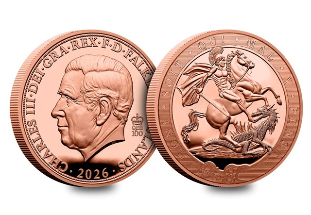 2026 Falklands Gold Sovereign OBV REV