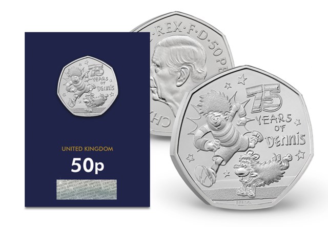 2026 UK Dennis The Menace 50P Images AT 12