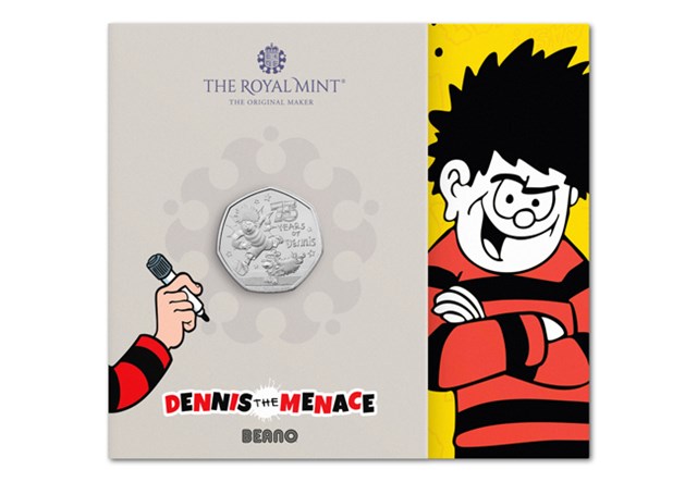 2026 UK Dennis The Menace 50P Images AT 3