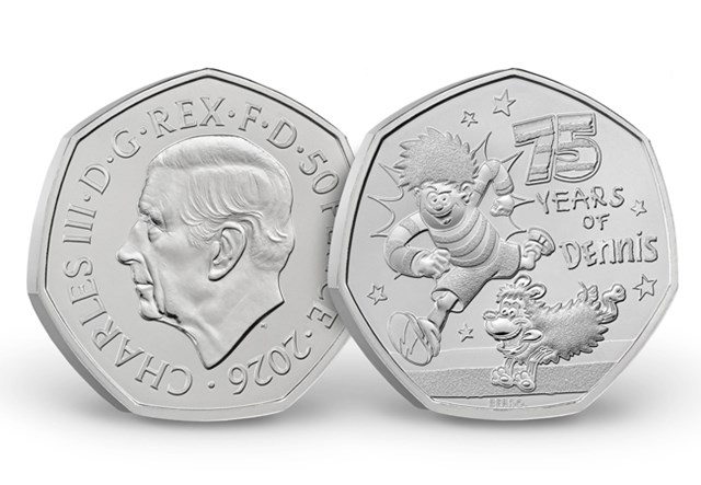 2026 UK Dennis The Menace 50P Images AT 11