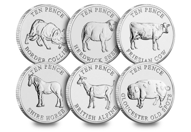 Heritage Breeds 10Ps (Non Coloured) All Rev