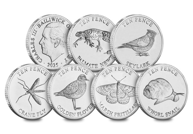 Peatland 10Ps (Non Coloured) All Rev (With Obv)