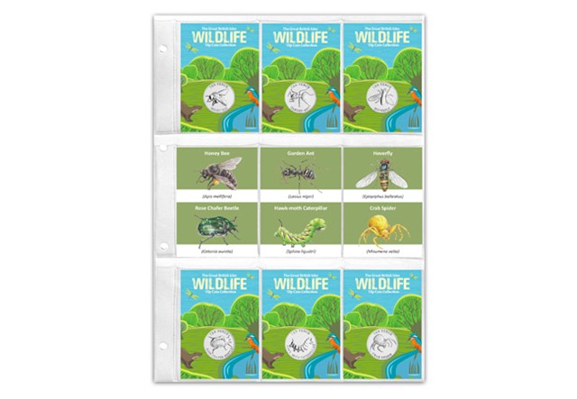 Garden Invertebrates 10Ps (Non Coloured) Pocket Page