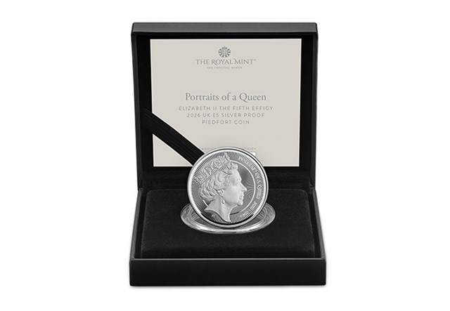 Portraits Of QEII JC Silver Piedfort Images JG 2