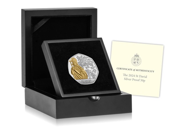 St Davids Day Silver Proof 50P Images V2 2