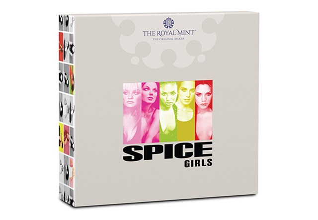 Spice Girls Silver 1Oz Carton Packaging 650X450