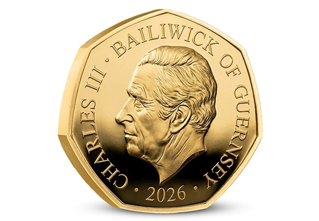 St George Gold Plated 50P OBV Product