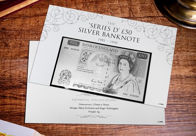 TEV4 The 'Series D' £50 Silver Banknotes Lifestyle 02 1300X900