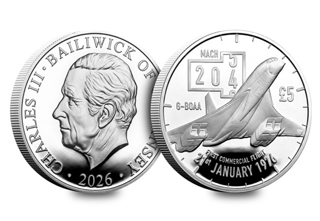 2026 Concorde Silver £5 OBV REV